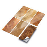 Effect Stick on Tiles for Bathroom Walls, Kitchen Backsplash, and Easy Home Renovation